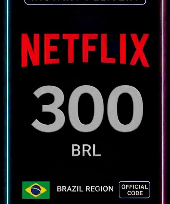 Netflix Gift Card 300 BRL BR