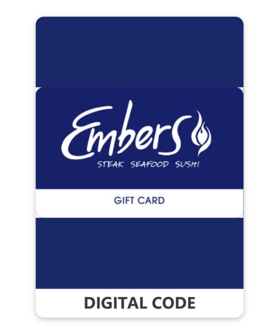Embers Restaurant eGift 5 – 250 USD