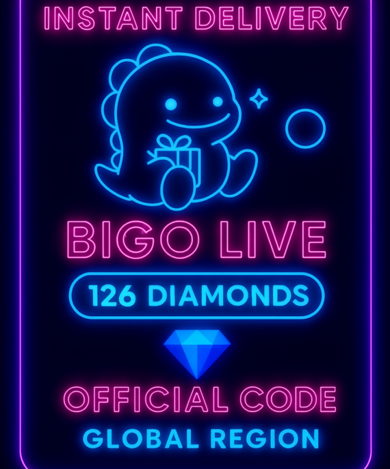 Bigo Live - 126 Diamonds (Global)