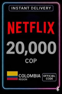 Netflix Gift Card 20.000 COP