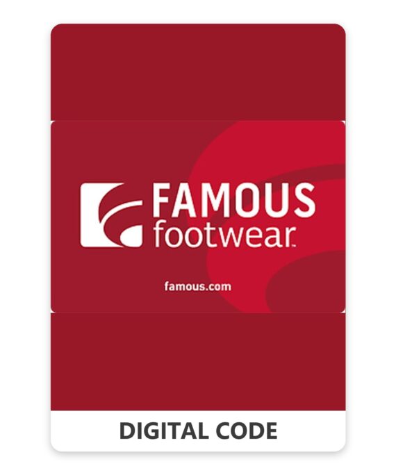Famous Footwear 10 – 250 USD