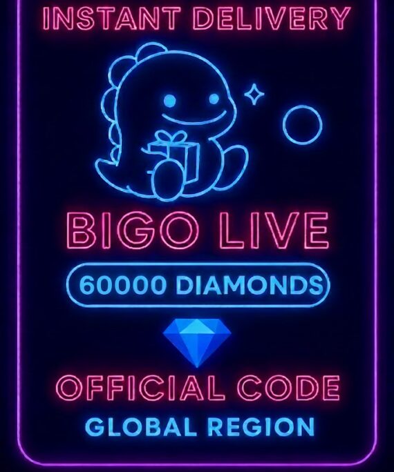 Bigo Live - 60000 Diamonds (Global)