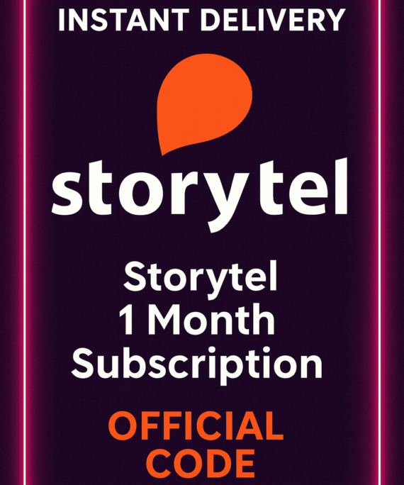 Storytel 1 Month Subscription - KSA