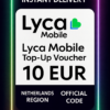 Lyca Mobile Top-Up Voucher - 10 EUR (NL)