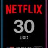 Netflix Gift Card - $30 (US)