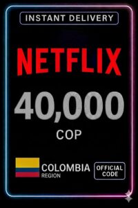 Netflix Gift Card 40.000 COP