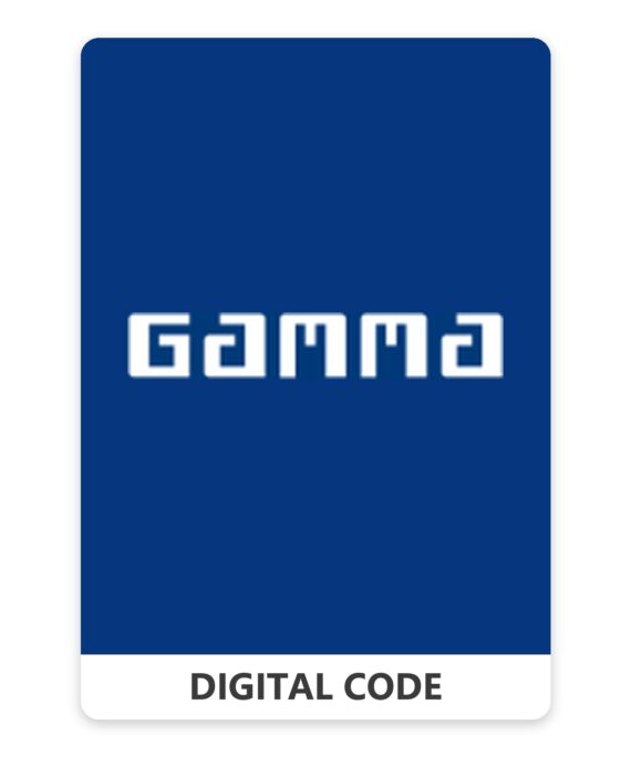 Gamma CAeaukaart BE 5 – 150 EUR