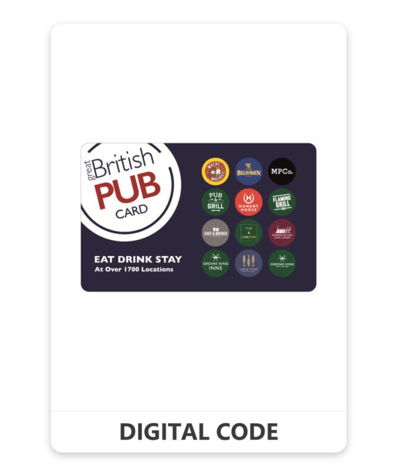 Great British Pub Card 5 – 250 GBP