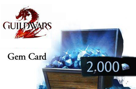 Guild Wars 2 Gem Card 25 USD