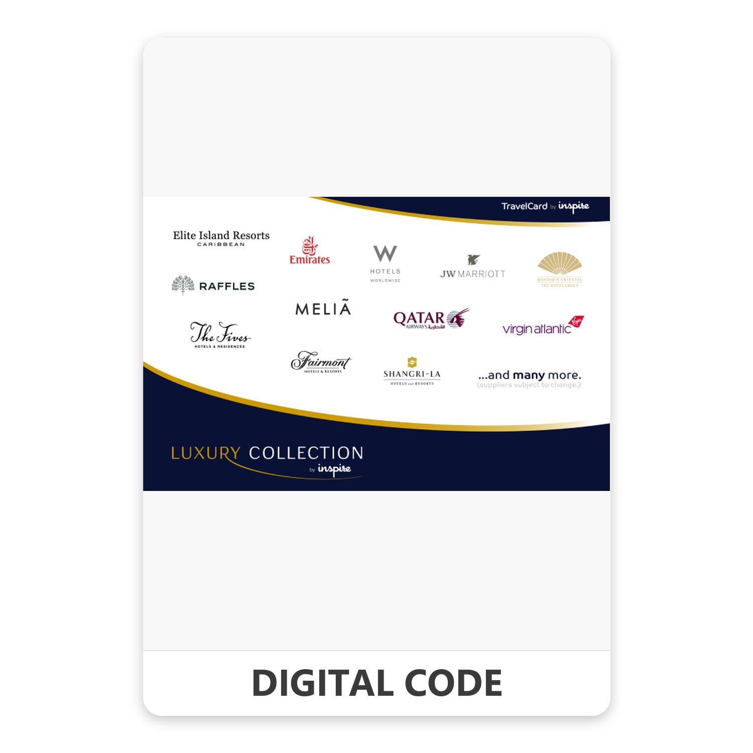 Luxury Collection Travelcard by Inspire 1 – 3000 GBP