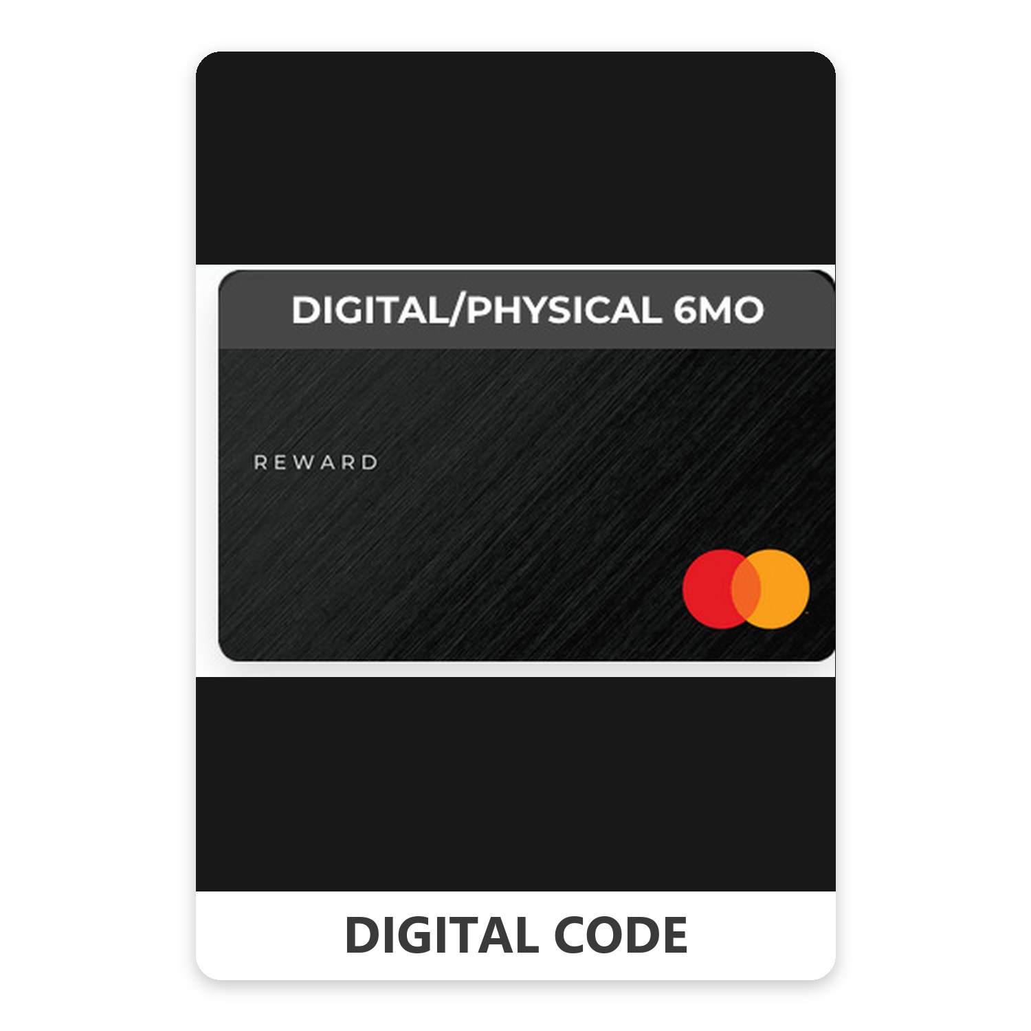 Mastercard® Prepaid eReward Card, 12 Month Expiration 5 – 1000 CAD