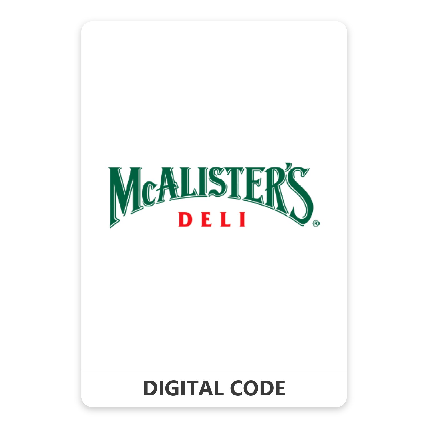 Mcalister's Deli 5 – 200 USD