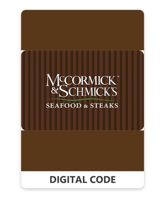 McCormick & Schmick's 5 – 500 USD