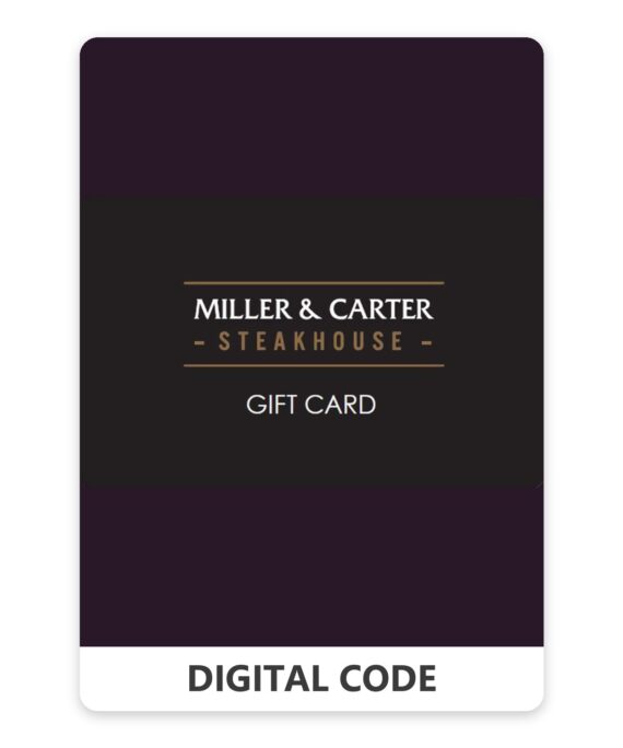 Miller & Carter Steakhouse 5 – 250 GBP