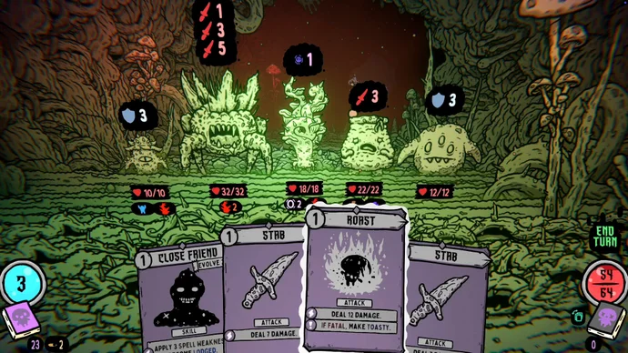 Shroom and Gloom Takes Root in Early Access: The Roguelike Where Two Card Decks Are Better Than One