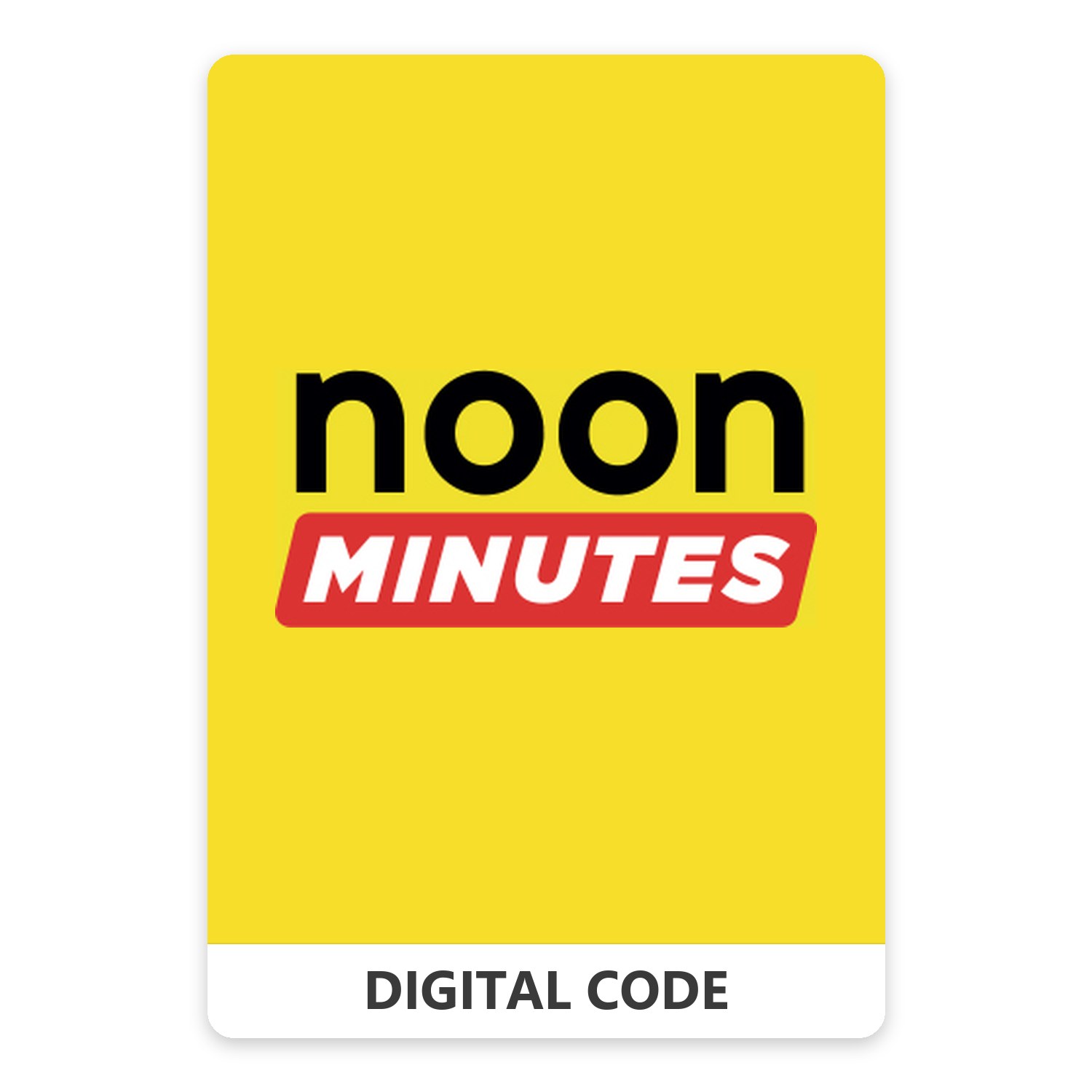 Noon Minutes 25 – 1000 AED