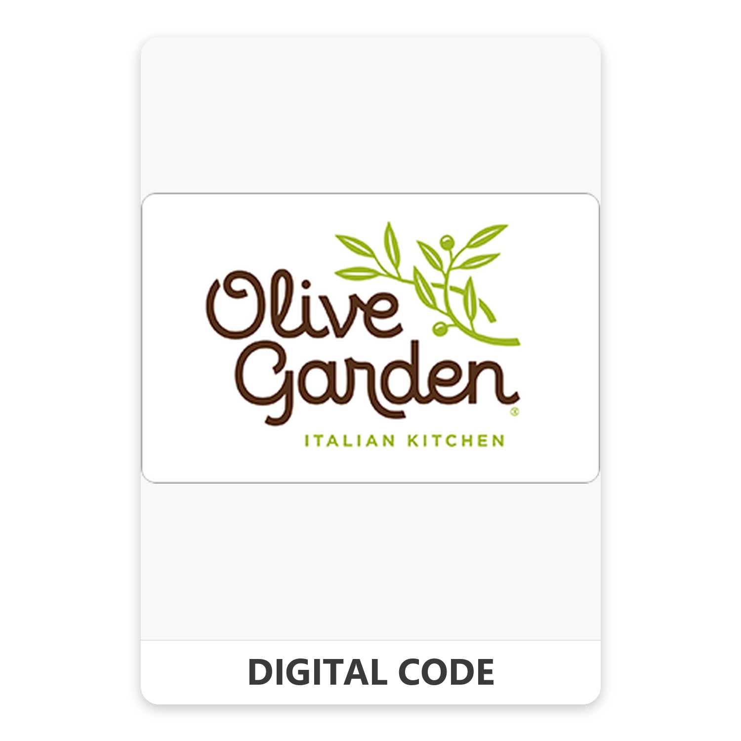 Olive Garden USD 10 – 2000 USD