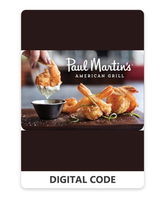 Paul Martins American Grill 25 – 250 USD