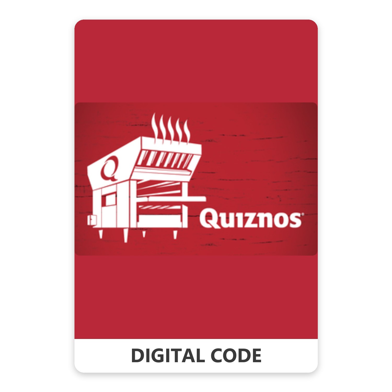 Quiznos eGift 10 – 500 USD