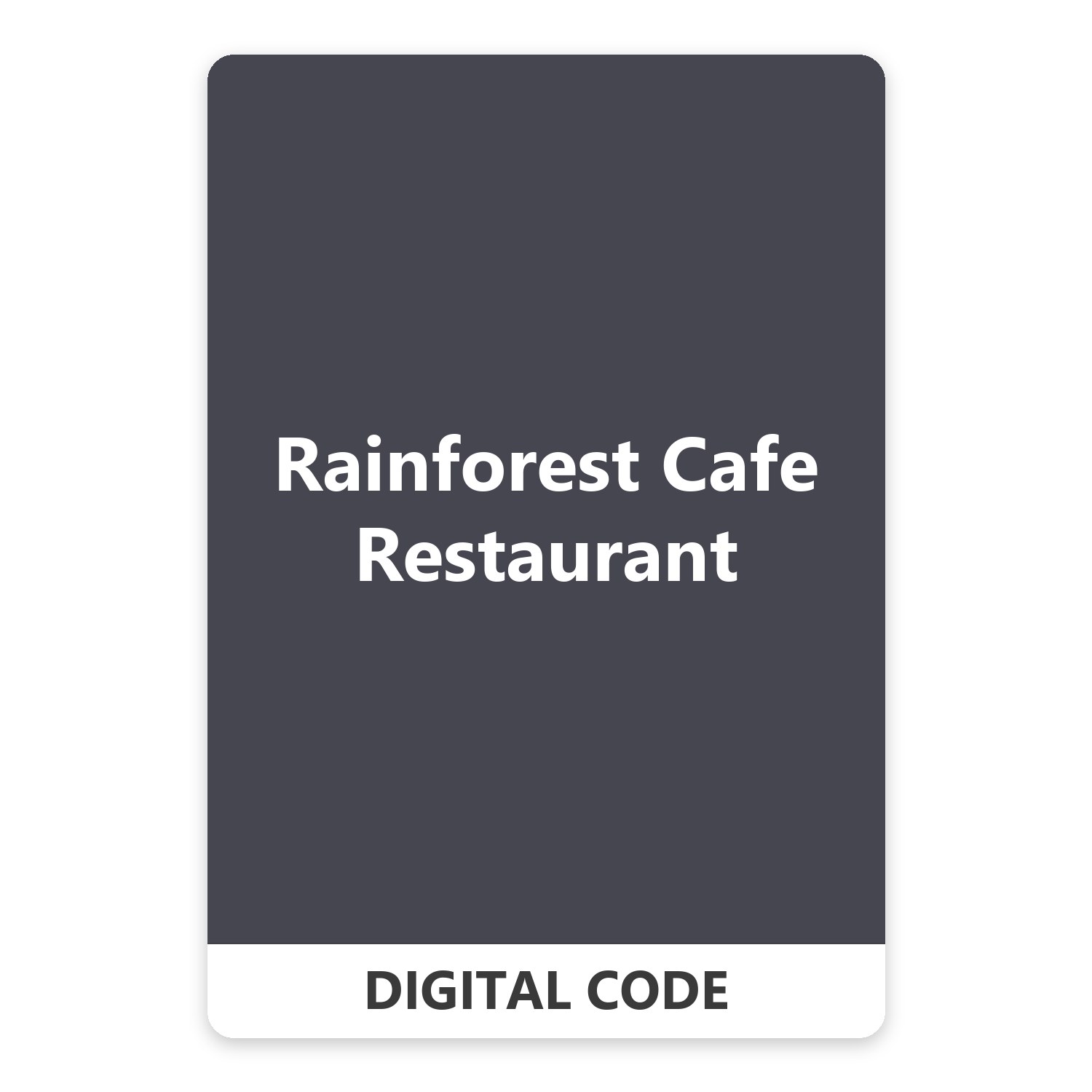 Rainforest Cafe 5 – 500 USD