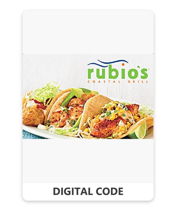 Rubio's Coastal Grill 5 – 250 USD