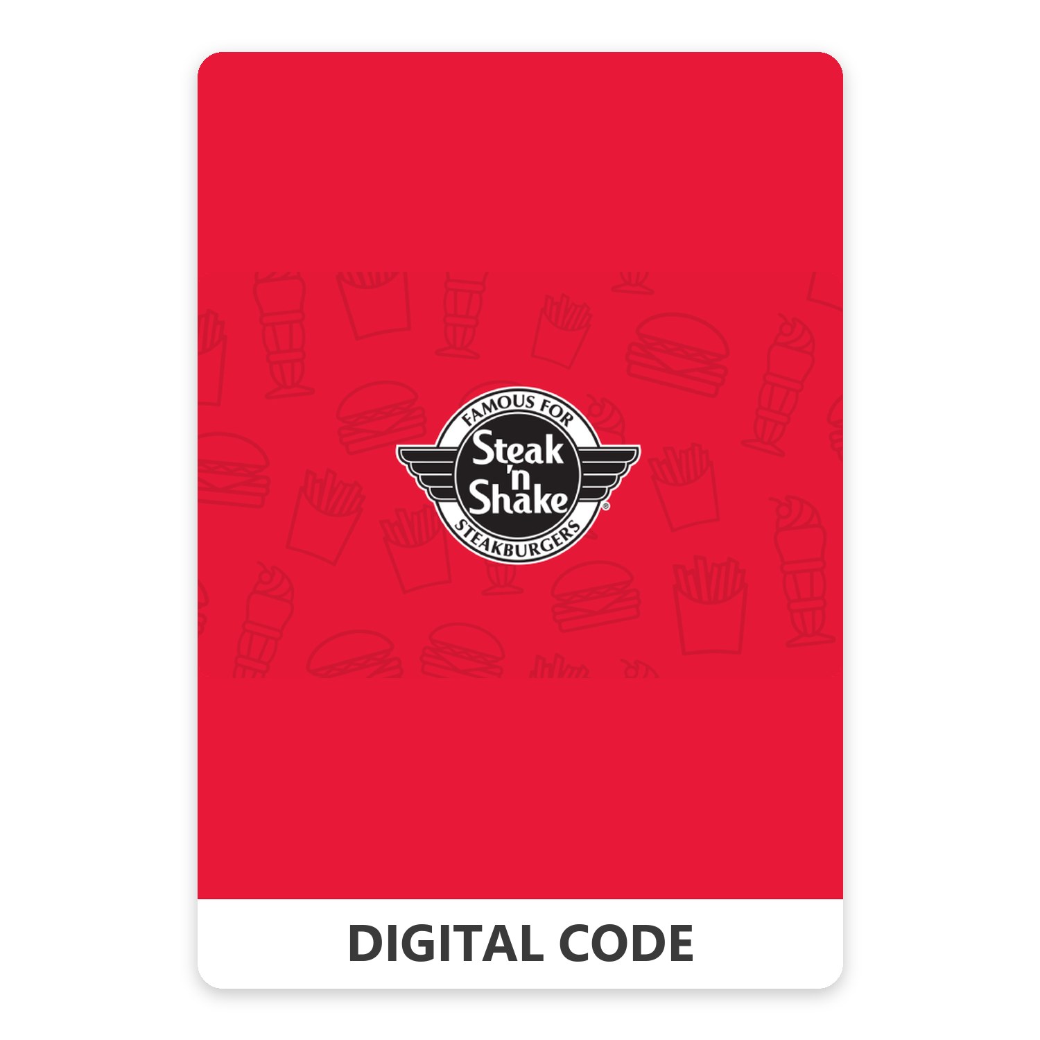 Steak 'n Shake 15 – 200 USD