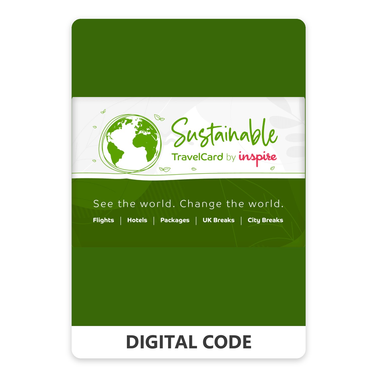 Sustainable Travelcard By Inspire 1 – 3000 GBP