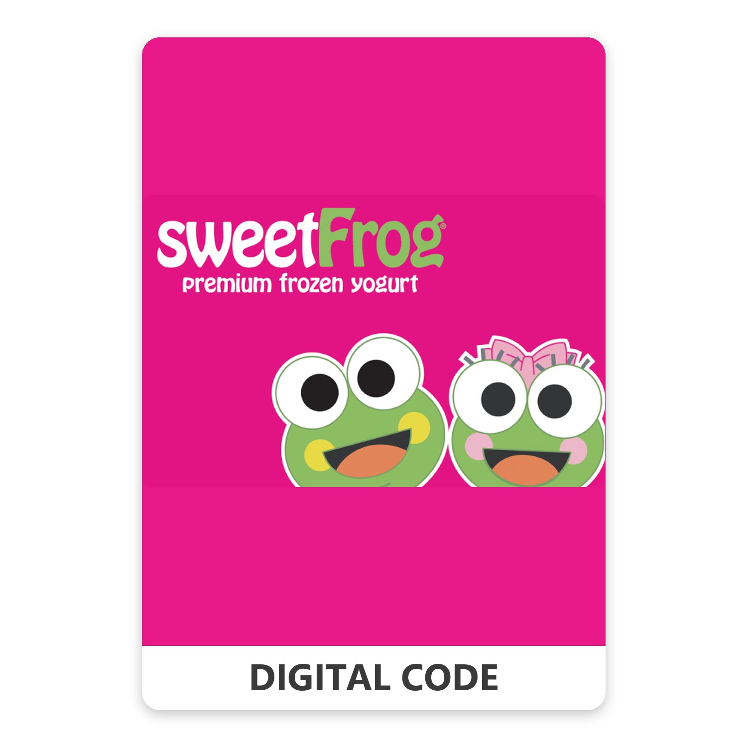 sweetFrog® 5 – 100 USD