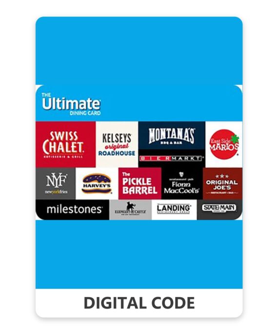 The Ultimate Dining Card 5 – 500 CAD
