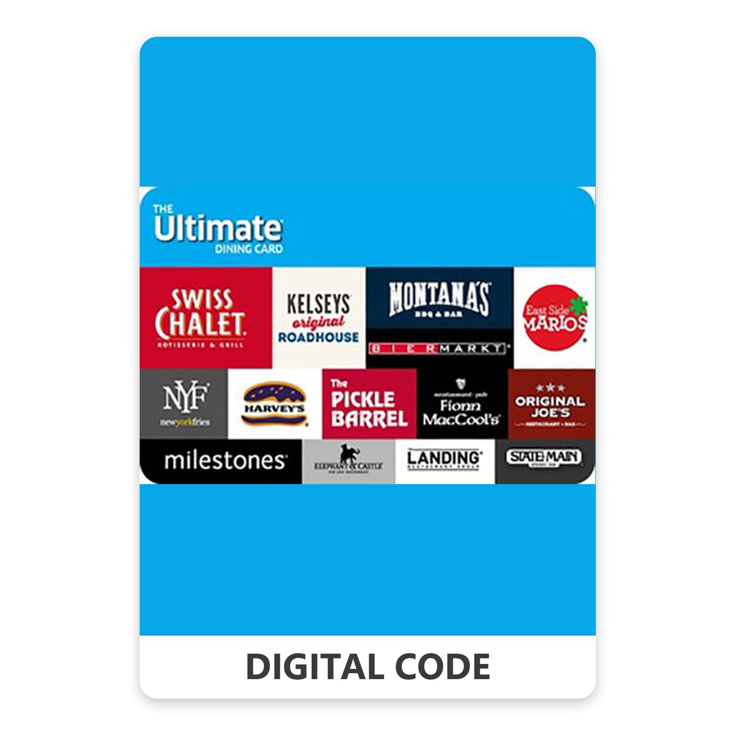 The Ultimate Dining Card 5 – 500 CAD