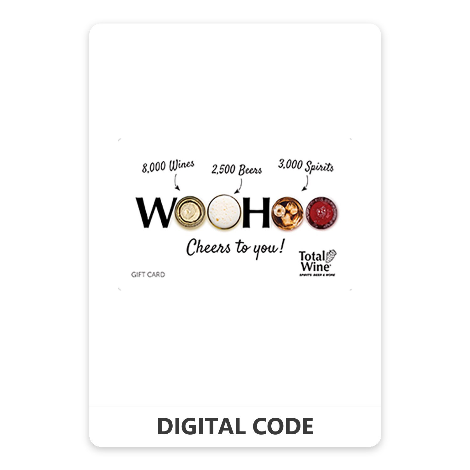 Total Wine & More 25 – 500 USD
