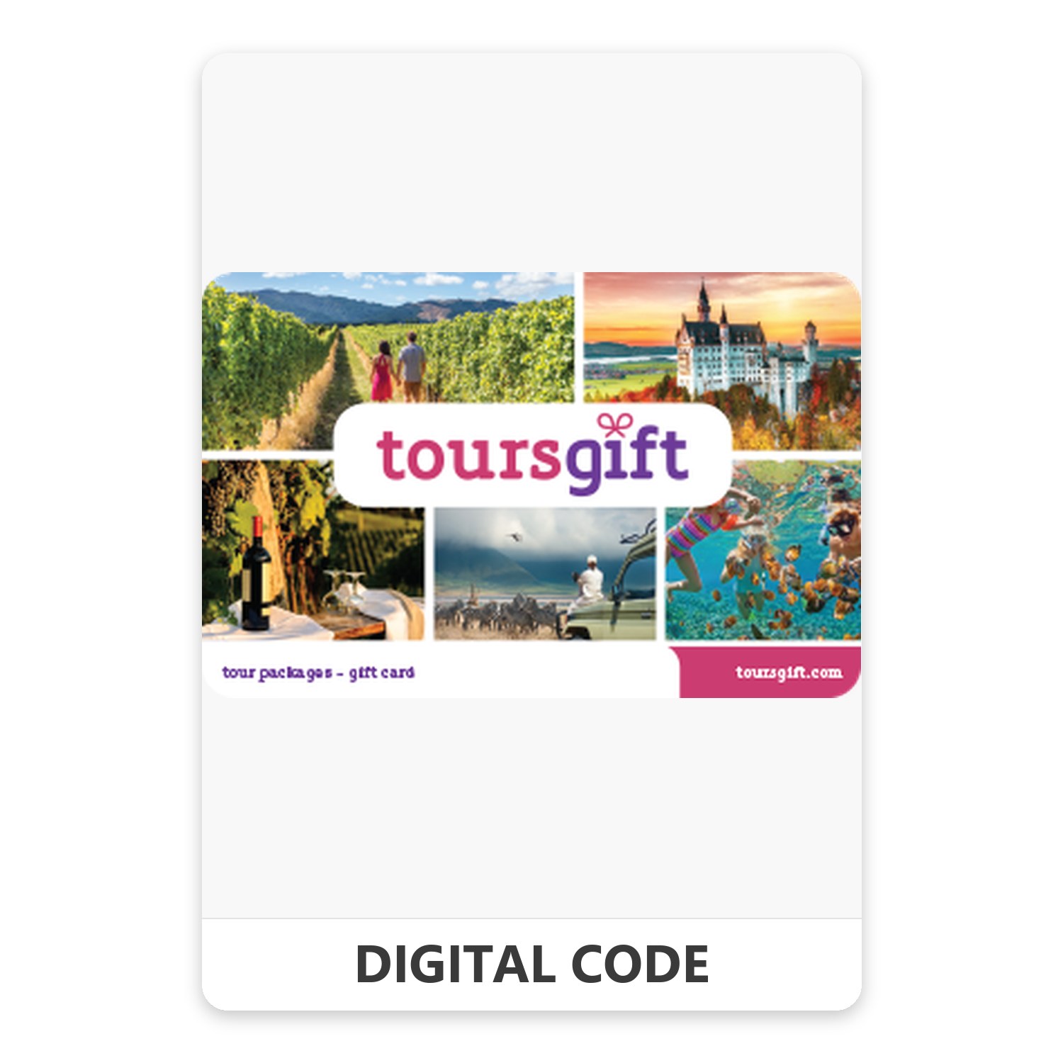 ToursGift 100 – 2500 CAD