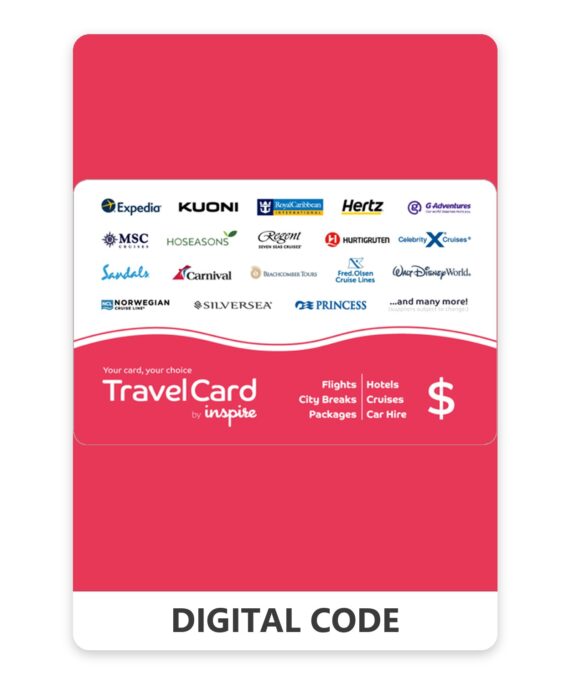 Travelcard by Inspire $1-$3000 1 – 3000 USD
