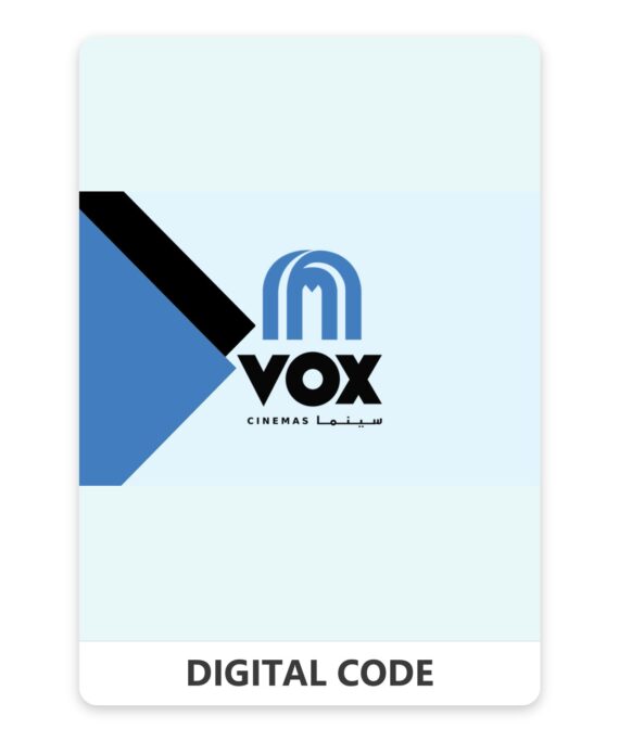 Vox Cinema UAE E-Gift Card 100 – 3500 AED