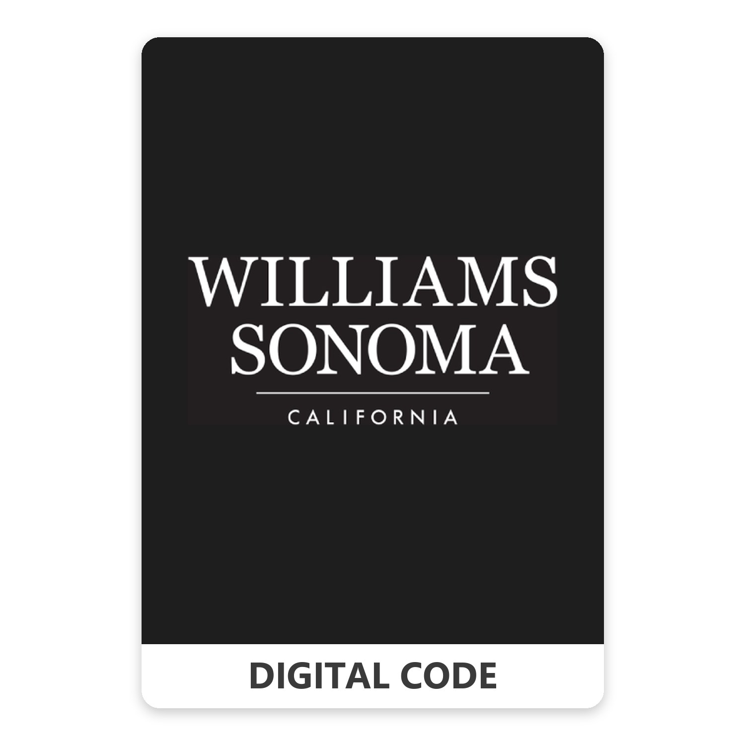 Williams-Sonoma 25 – 500 USD