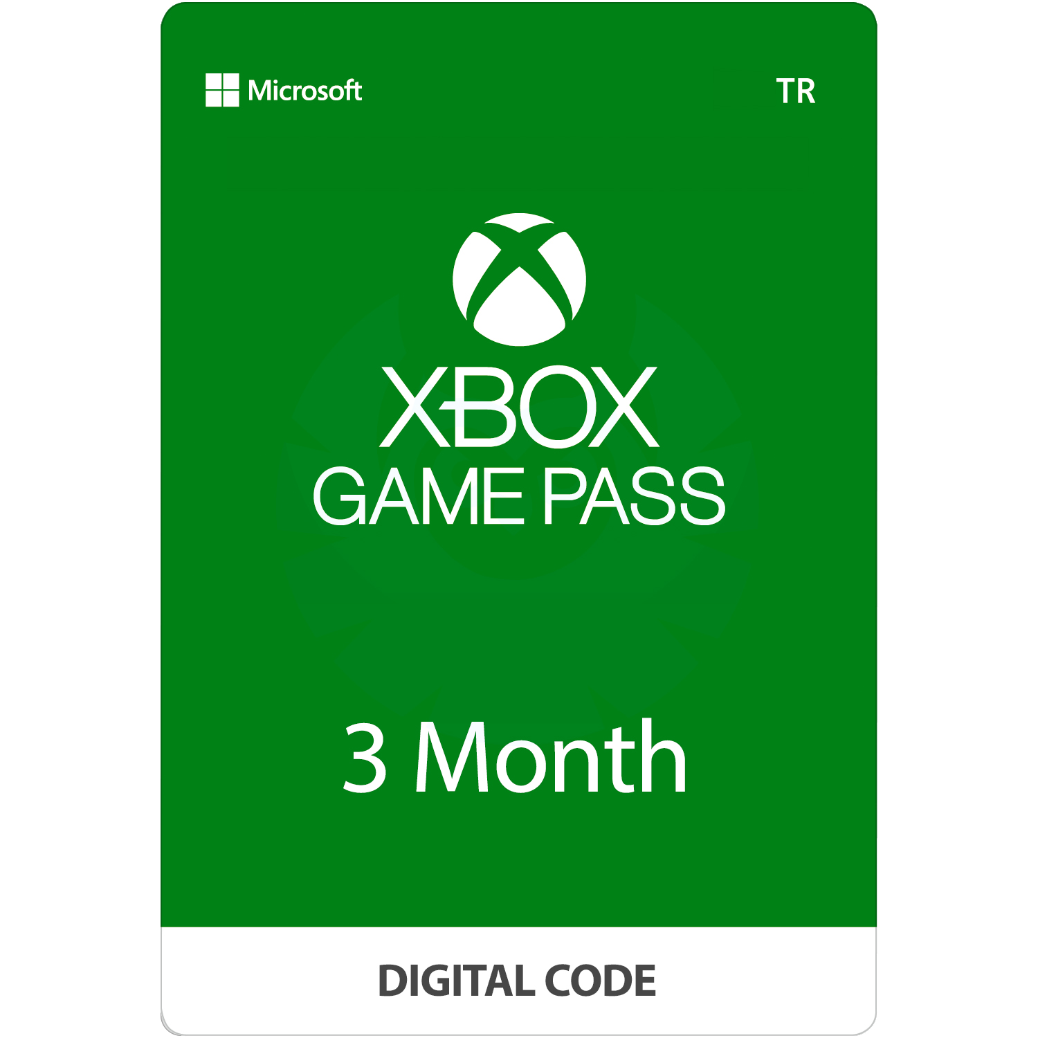 Xbox Game Pass 3 Month For Console Turkey digital for Xbox One, Xbox Series  X, Xbox Series S